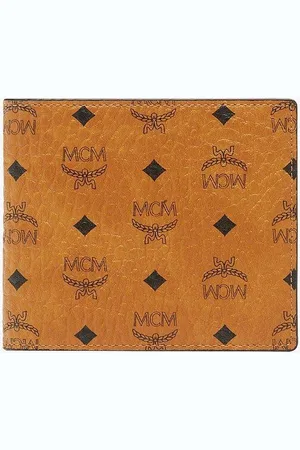 MCM Bifold Wallet w/ Coin Pocket in Visetos