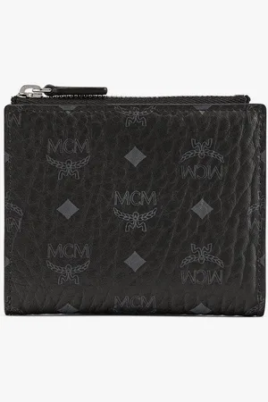 MCM Bifold Snap Wallet in Visetos Original