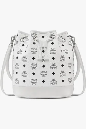 MCM Dessau Drawstring Bag in Visetos