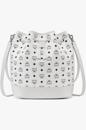 MCM Dessau Drawstring Bag in Visetos