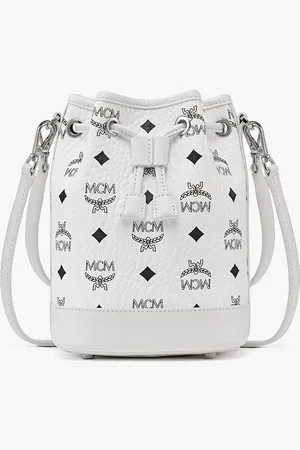 MCM Dessau Drawstring Bag in Visetos