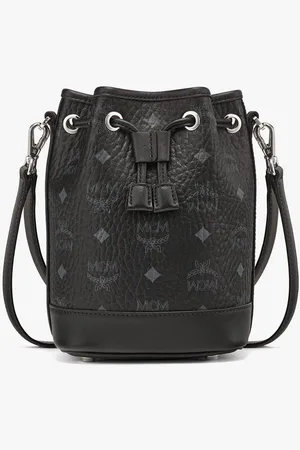 MCM Dessau Drawstring Bag in Visetos