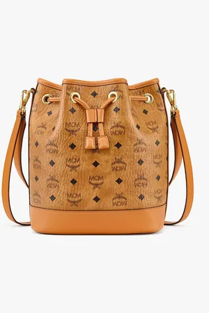 MCM Dessau Drawstring Bag in Visetos