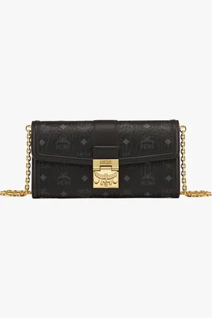 MCM Tracy Chain Wallet in Visetos