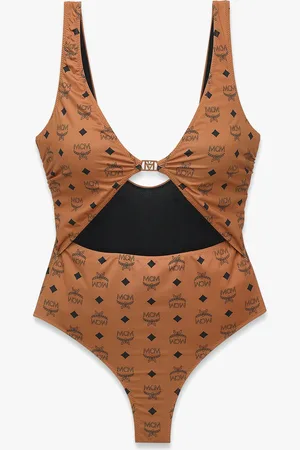 MCM Monogram Print Swimsuit