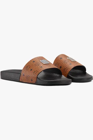 MCM Visetos shops Rubber Slides