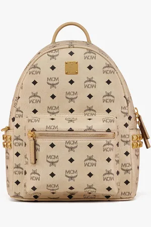 MCM Stark Side Studs Backpack in Visetos
