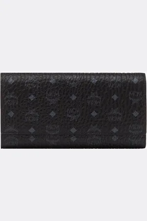 MCM Aren Continental Wallet in Visetos