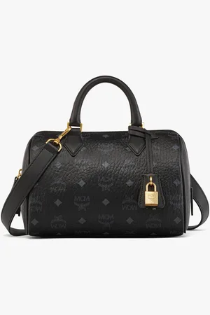 MCM Ella Boston Bag in Visetos