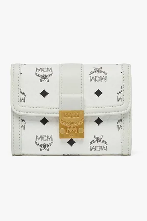 MCM Tracy Trifold Wallet in Visetos