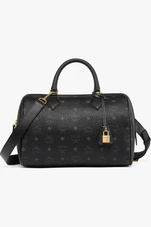 MCM Ella Boston Bag in Visetos