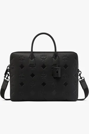 MCM Klassik Briefcase in Maxi Monogram Leather