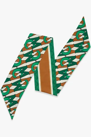 MCM Abstract Monogram Petite Silk Scarf
