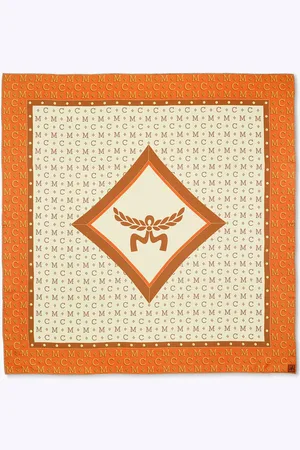MCM Diamond Monogram Scarf in Organic Silk