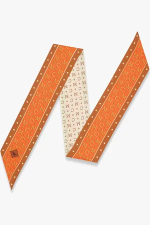 MCM Monogram Petite Scarf in Organic Silk