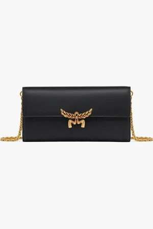 MCM Himmel Chain Wallet in Spanish Calf Leather