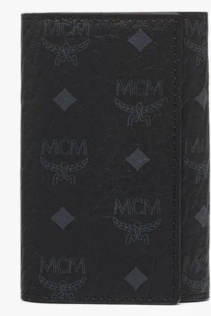 MCM Himmel Key Wallet in Visetos