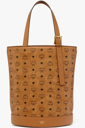 MCM Aren Bucket Tote in Visetos