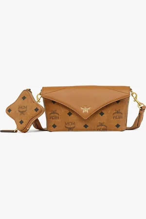 MCM Diamond Crossbody w/ AirPods Pro Charm in Visetos