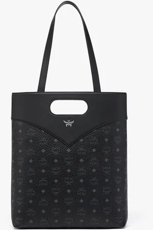 MCM Diamond Tote in Visetos Leather Mix