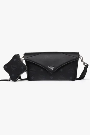 MCM Diamond Crossbody w/ AirPods Pro Charm in Visetos