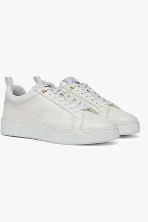 MCM Neo Terrain Lo Sneakers in Monogram Leather