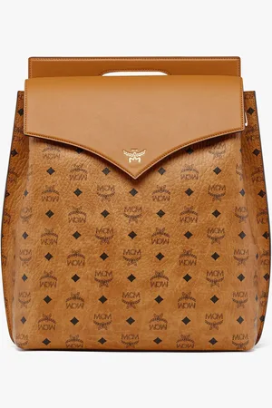 MCM Diamond Backpack in Visetos Leather Mix