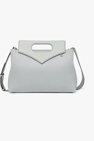 MCM Soft Diamond Tote in Embossed Leather