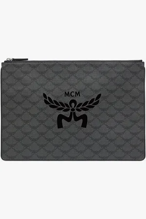 MCM Himmel Zip Pouch in Lauretos