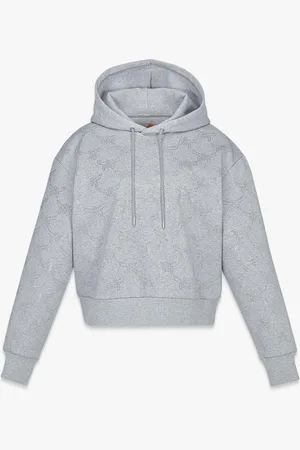 MCM Crystal Monogram Ponte Hoodie