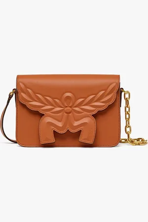 MCM Himmel Laurel Crossbody in Calf Leather
