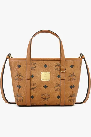 MCM Toni Top-Zip Shopper in Visetos