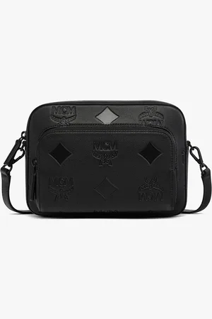 MCM Aren Crossbody in Maxi Monogram Leather