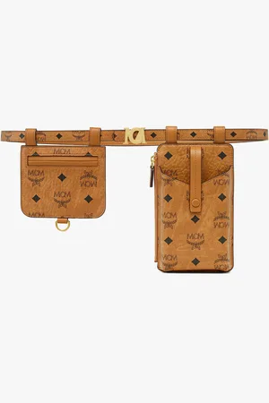 MCM M-Art Pouch Belt in Visetos
