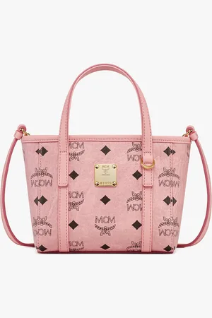 MCM Toni Top-Zip Shopper in Visetos