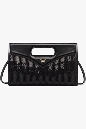 MCM Diamond Tote in Sequin Lamb Leather
