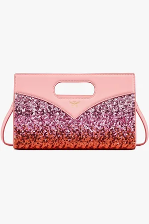 MCM Diamond Tote in Sequin Lamb Leather