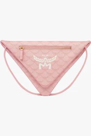 MCM Himmel Triangle Pouch in Lauretos