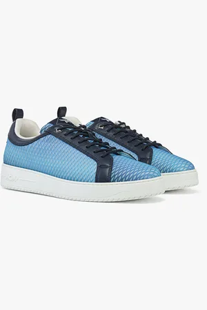 MCM Neo Terrain Lo Sneakers in Gradation Mesh and Calf Leather