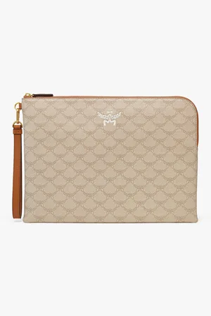 MCM Himmel Wristlet Zip Pouch in Lauretos