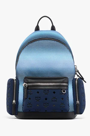 MCM Stark Backpack in Gradation Mesh and Monogram Neoprene