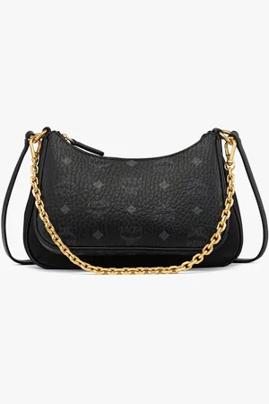 MCM Aren Duo Hobo in Recycled Nylon and Visetos
