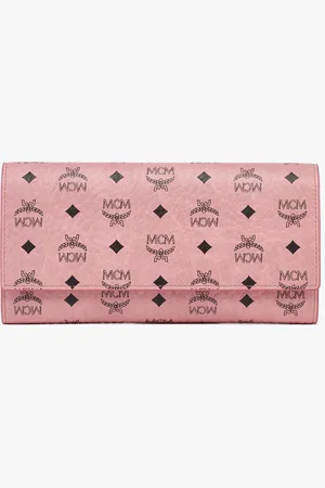 MCM Aren Continental Wallet in Visetos