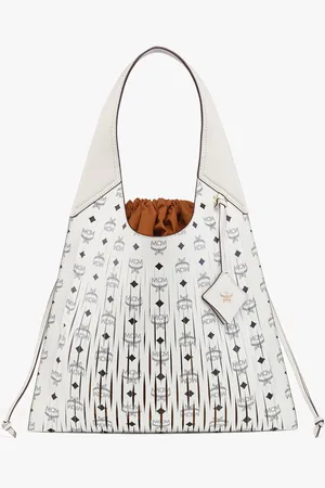 MCM Aren Shopper in Monogram Print Leather