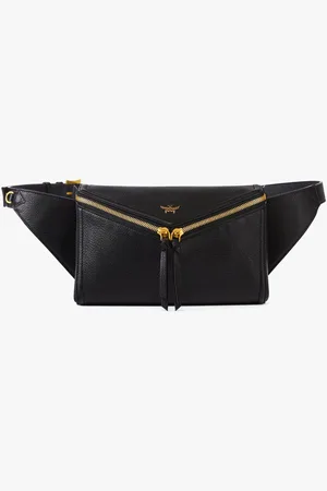 MCM Diamant 3D Belt Bag in Goatskin Leather