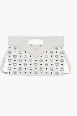 MCM Diamond Tote in Visetos Leather Mix