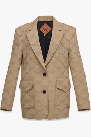 MCM Lauretos Wool Jacquard Jacket