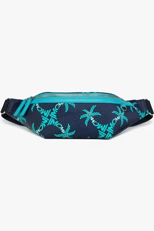 MCM Fursten Belt Bag in Palm Canvas