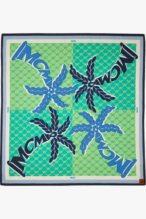 MCM Palm Monogram Bandana Scarf