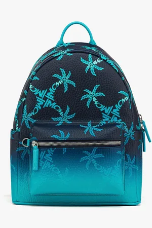 MCM Stark Backpack in Gradation Palm Canvas